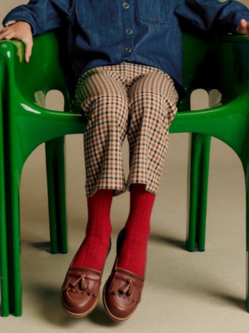 Petit Sezane Lisa Leather Loafers - Picture 10 of 10